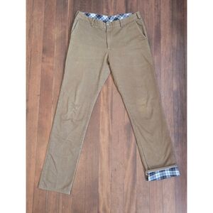 Bills Khakis - 100% Cotton - Trim Fit Flannel Lined Pants